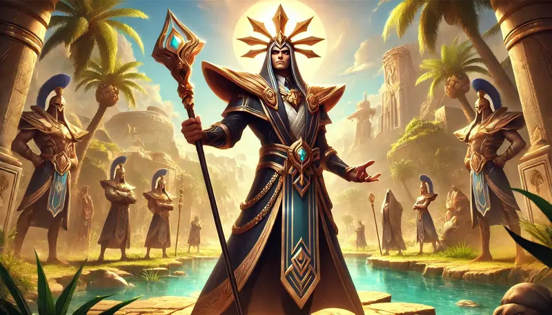 azir askerlerinin önünde